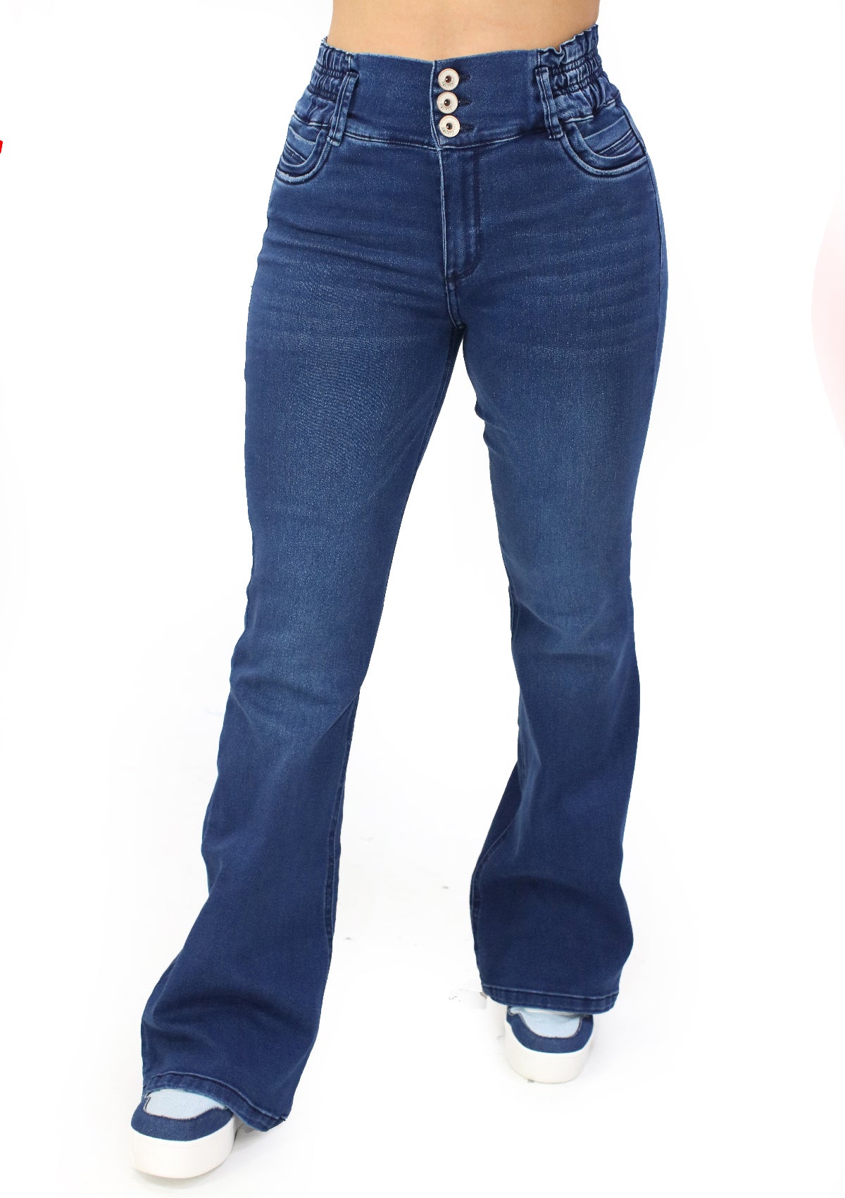 MRP-21615 Regular Denim Flare Fit Jean by Maripily Rivera