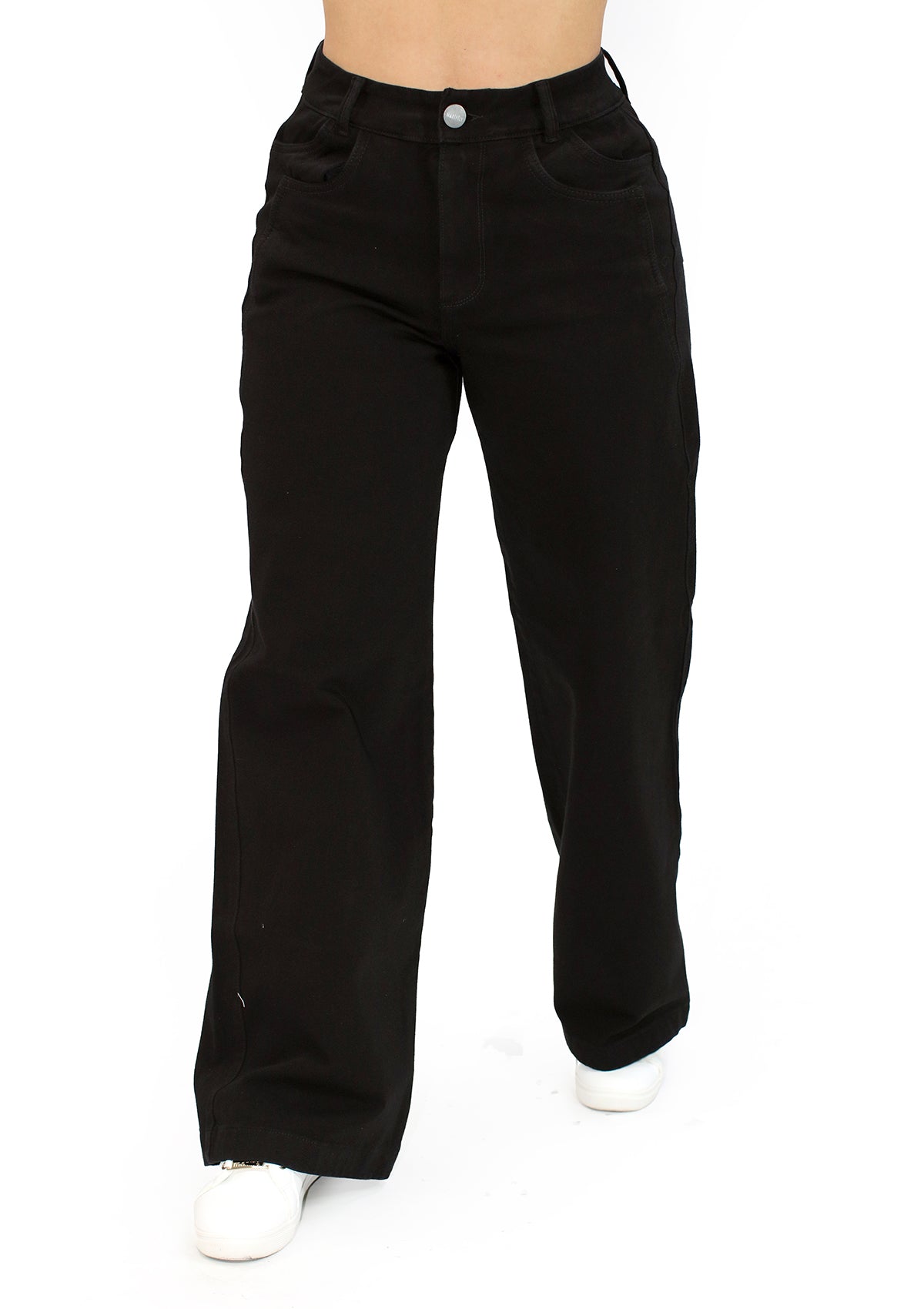 MRP-21626 Black Straight Fit Jean by Maripily Rivera