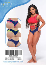MRP-U6287-B Wild Mini Bikini by Maripily
