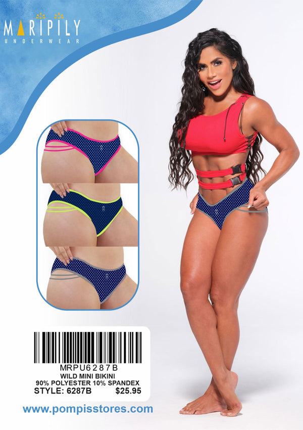 MRP-U6287-B Wild Mini Bikini by Maripily