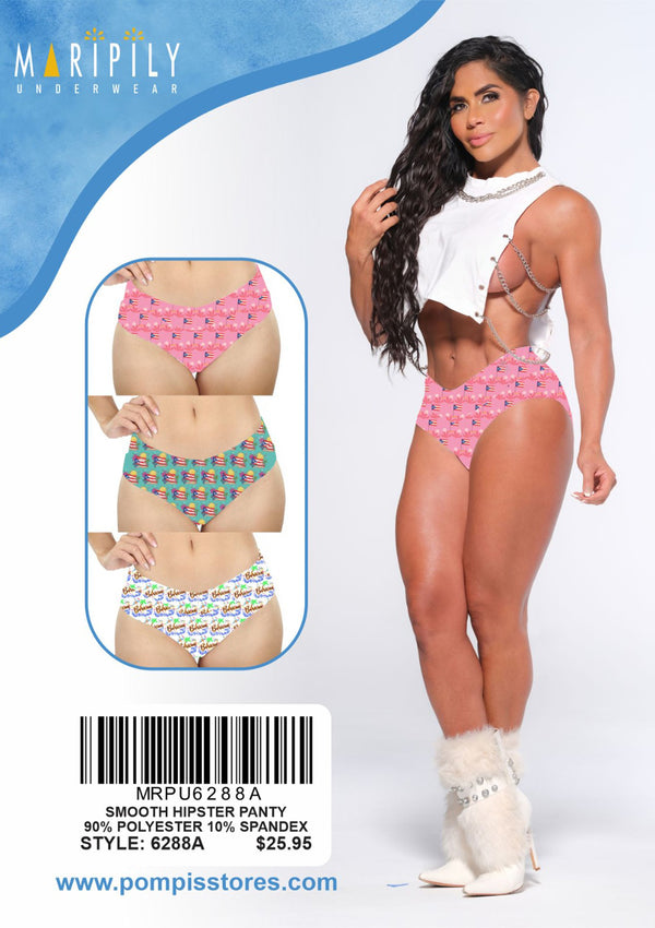 MRP-U6288-A Smooth Hipster Panty by Maripily