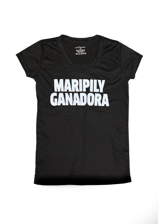 MSV100 Black Maripily Ganadora TShirt de Mujer