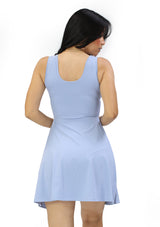 NE-51807 Blue Tennis Romper Skort de Mujer