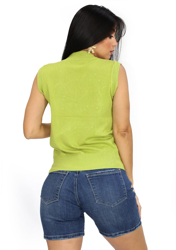 OT-1224823 Cyber Lime Blusa de Mujer