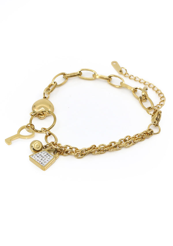 PP-3439-G Gold Pulsera de Mujer