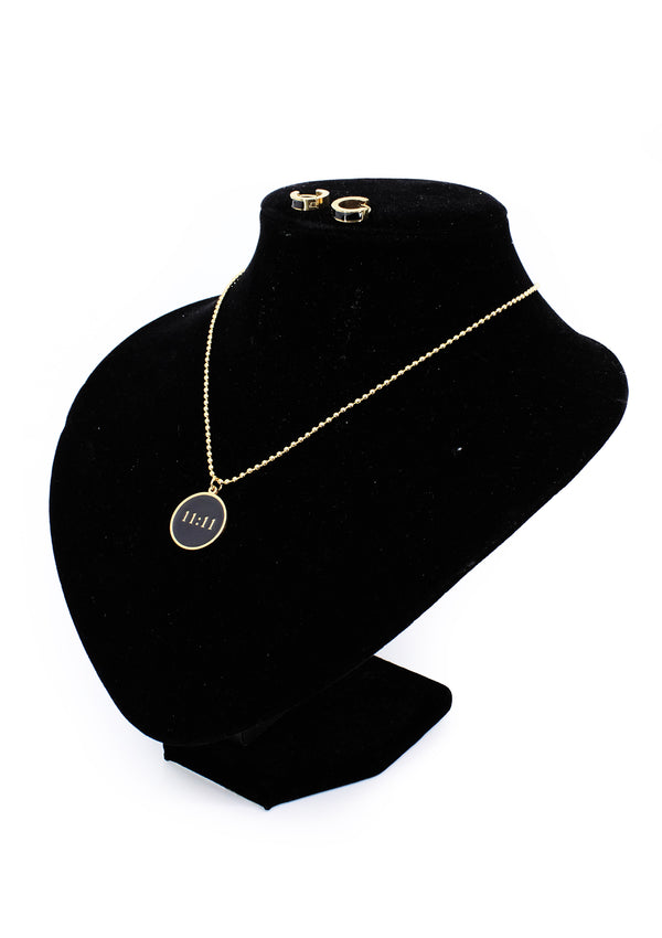 PP-3460-D Gold 11:11 Set Cadena Charm & Pantallas