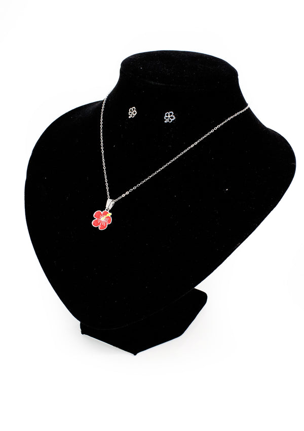PP-3460-A Silver Maga Set Cadena Charm & Pantallas