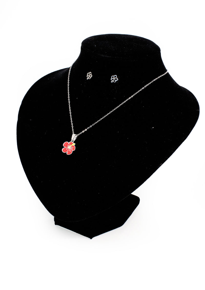 PP-3460-A Silver Maga Set Cadena Charm & Pantallas