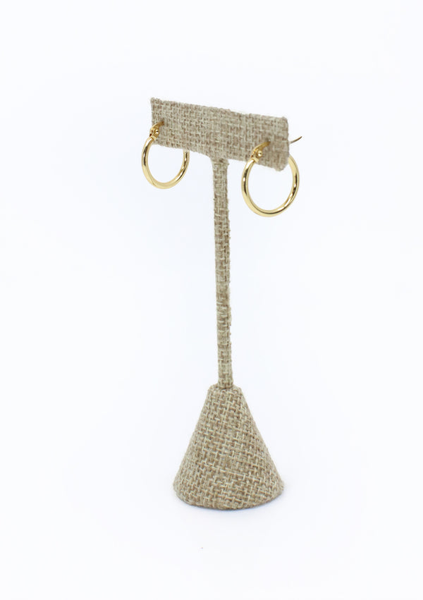 PP-3469 Gold Argollas Pantalla de Mujer