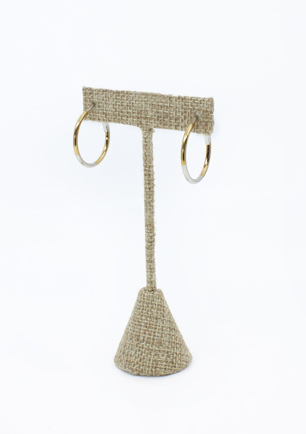 PP-3470 Argollas 2Tonos Pantalla de Mujer
