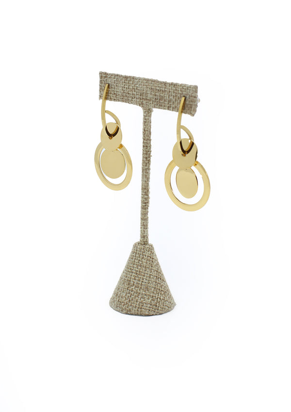 PP-3490-B Gold Circulo Pantalla de Mujer