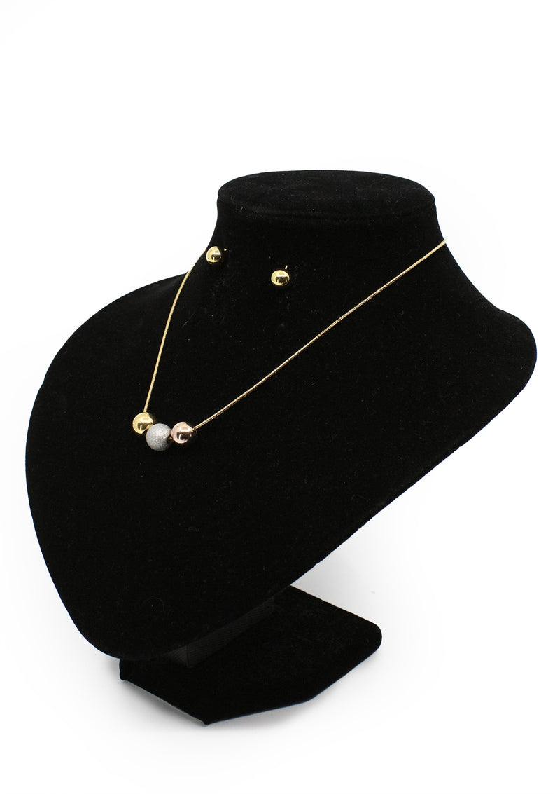 PP-3495-D 3Tonos Ball Cadena Charm & Pantallas