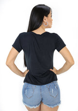 SC-5190 Black Strong TShirt de Mujer by Scarcha