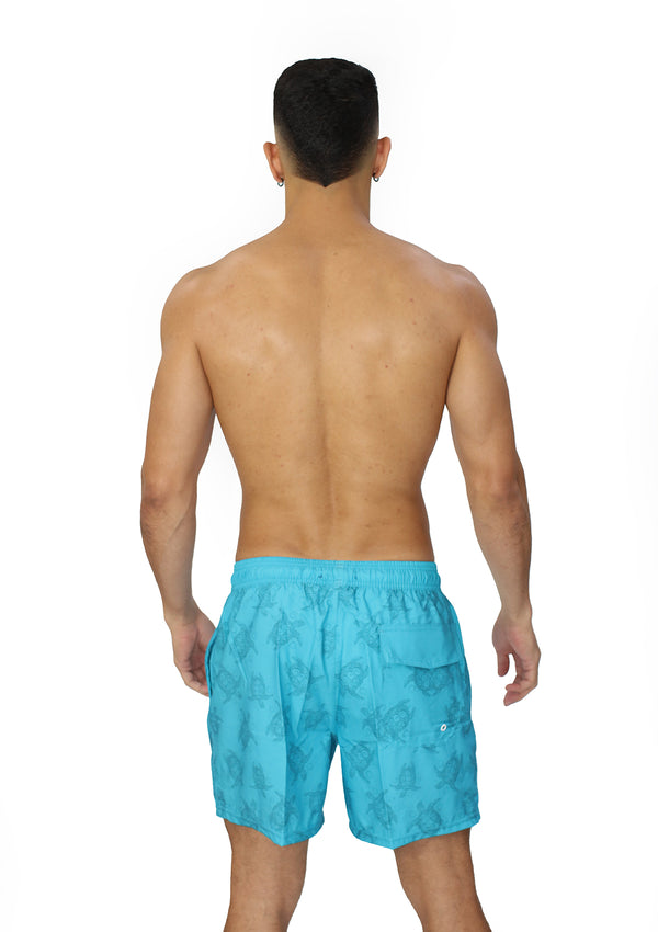 SL-01838 Turtle Island Swimwear Trunks Men by Surflife Wear