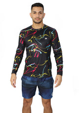 SL-01874 Neon Night Swimwear T-Shirt de Hombre by Surflife