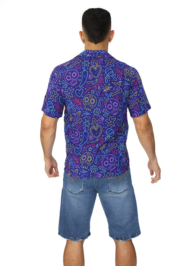 SL-01899 Carnival Shirt de Hombre by Surflife Wear