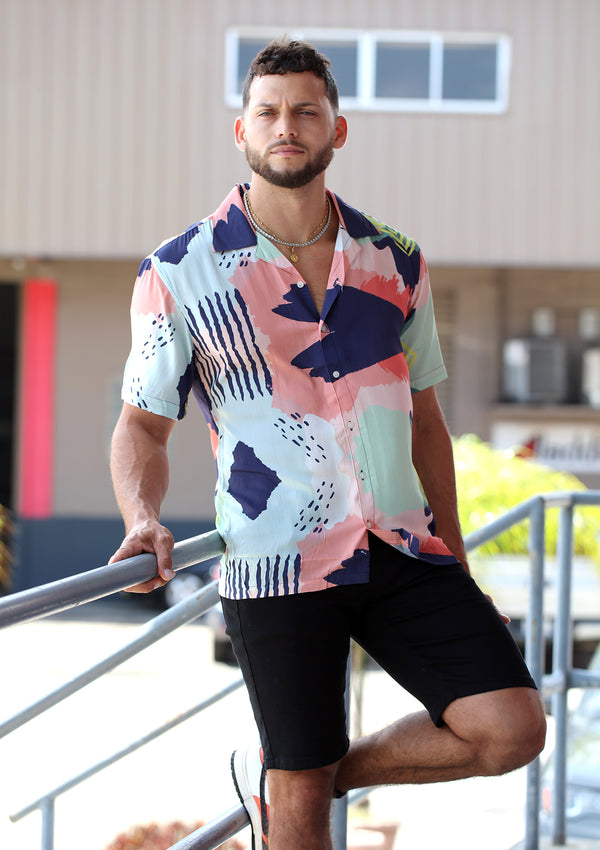 SL-01902 Attitude Shirt de Hombre by Surflife Wear