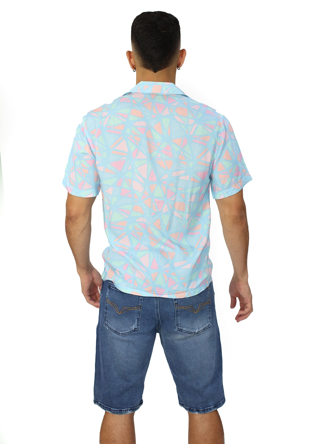 SL-01904 Crystal Shirt de Hombre by Surflife Wear