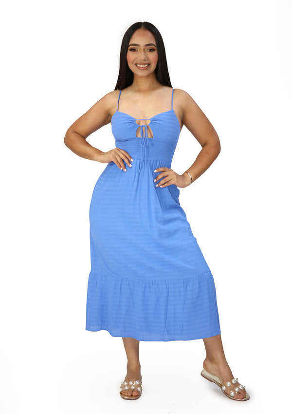 SM4887DH Blue Boho Traje de Mujer