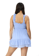 SM-4913-DS Blue Traje de Mujer