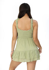 SM-4913-DS Olive Traje de Mujer