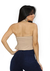 SM5134VN Beige Blusa de Mujer