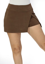 SM-60143-KN Brown Falda Pantalon de Mujer