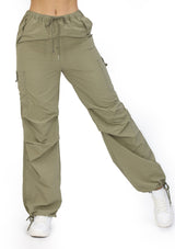 SM6924PN Green Jogger Cargo de Mujer