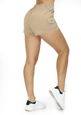 SM6933PH Beige Short de Mujer