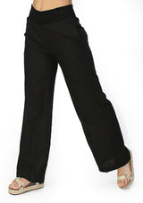 SM-6987-PS Black Pantalon de Mujer