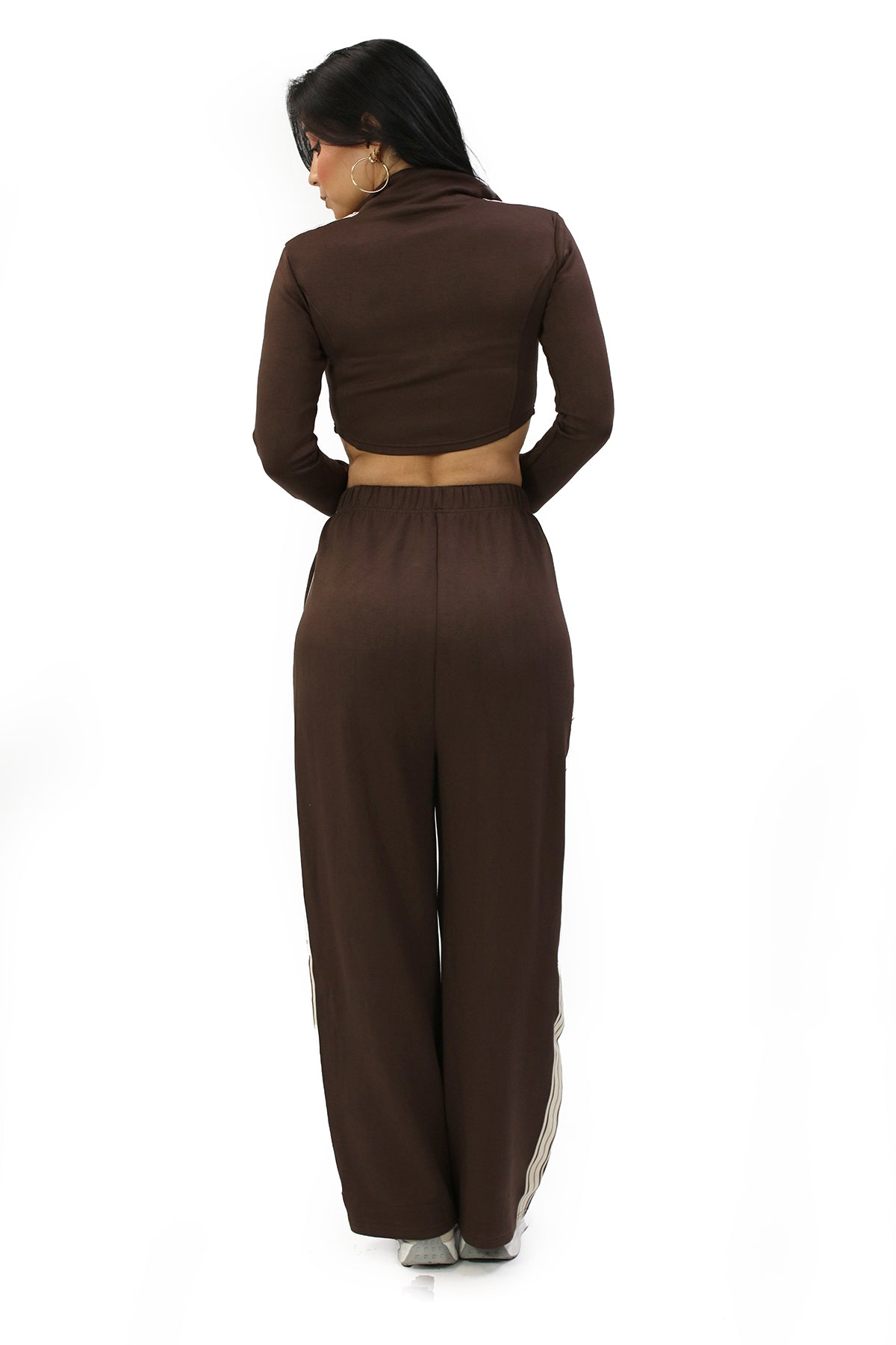 SU-AS-001-SET Expresso Set Top & Pant de Mujer