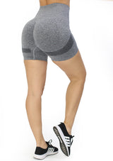 SU-LEG-12 Grey Short Leggings de Mujer