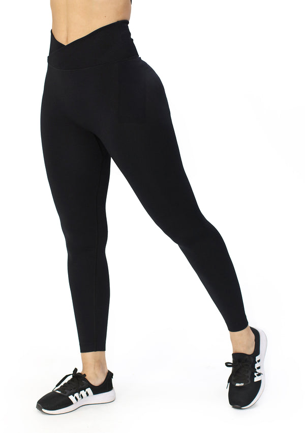 SU-LEG-15L Black Pantalón Legging de Mujer