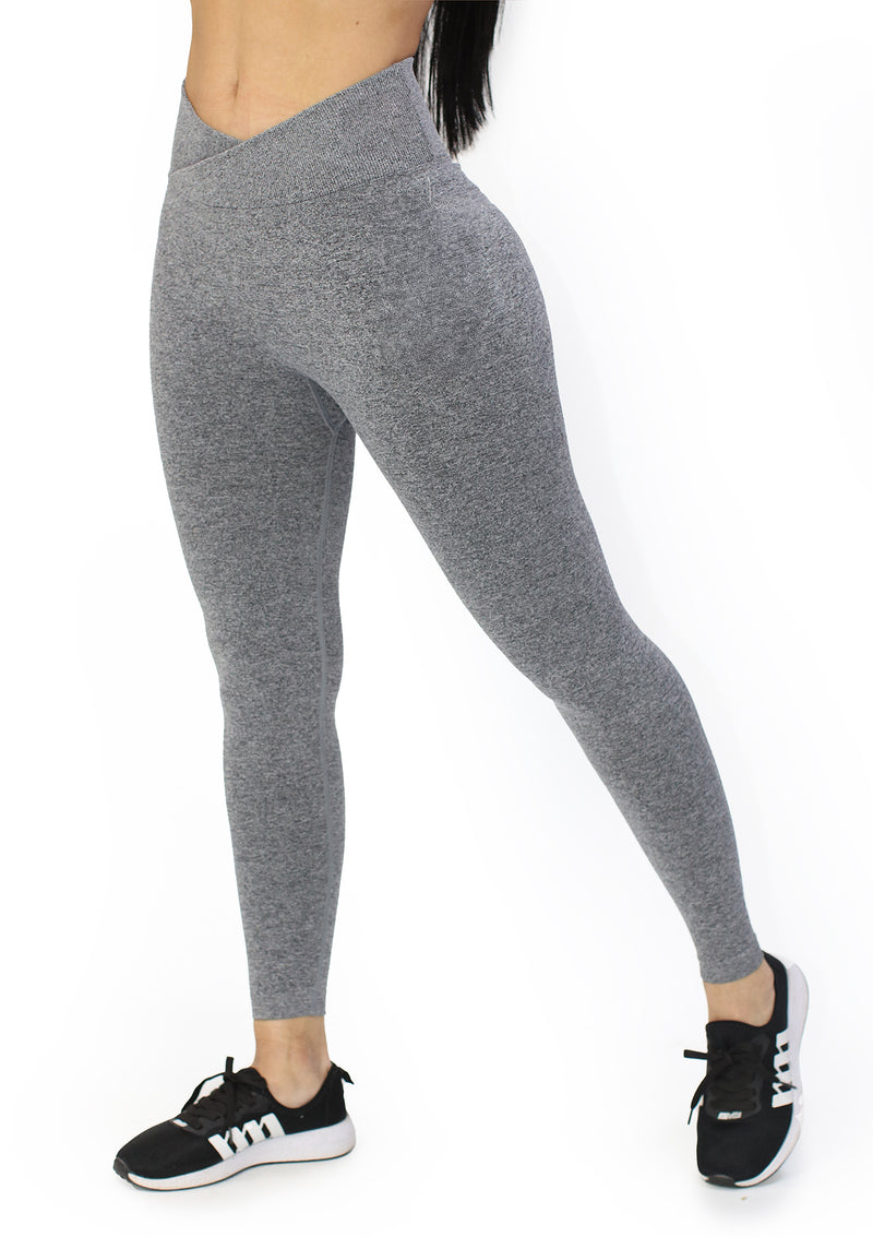 SU-LEG-15L Grey Pantalón Legging de Mujer