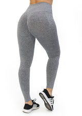 SU-LEG-15L Grey Pantalón Legging de Mujer