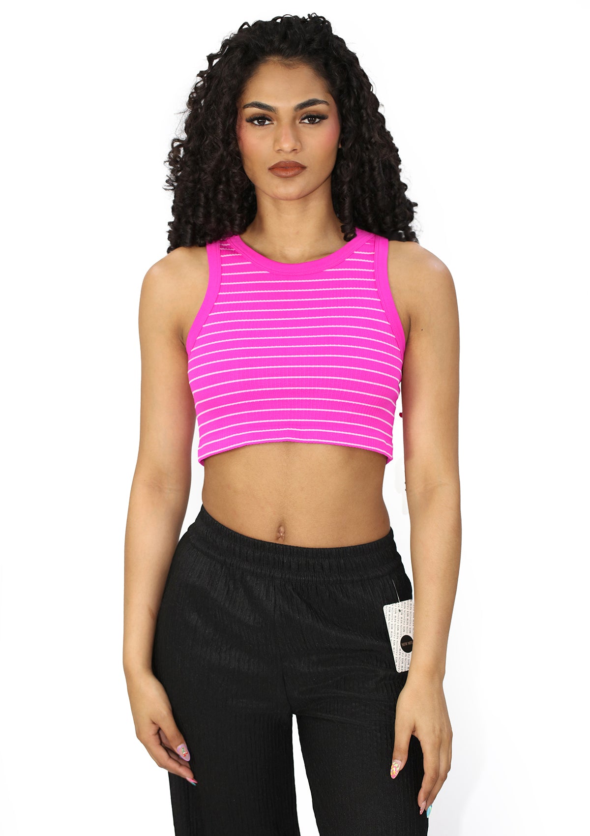 SU-NT-63YS Fuchsia Top de Mujer