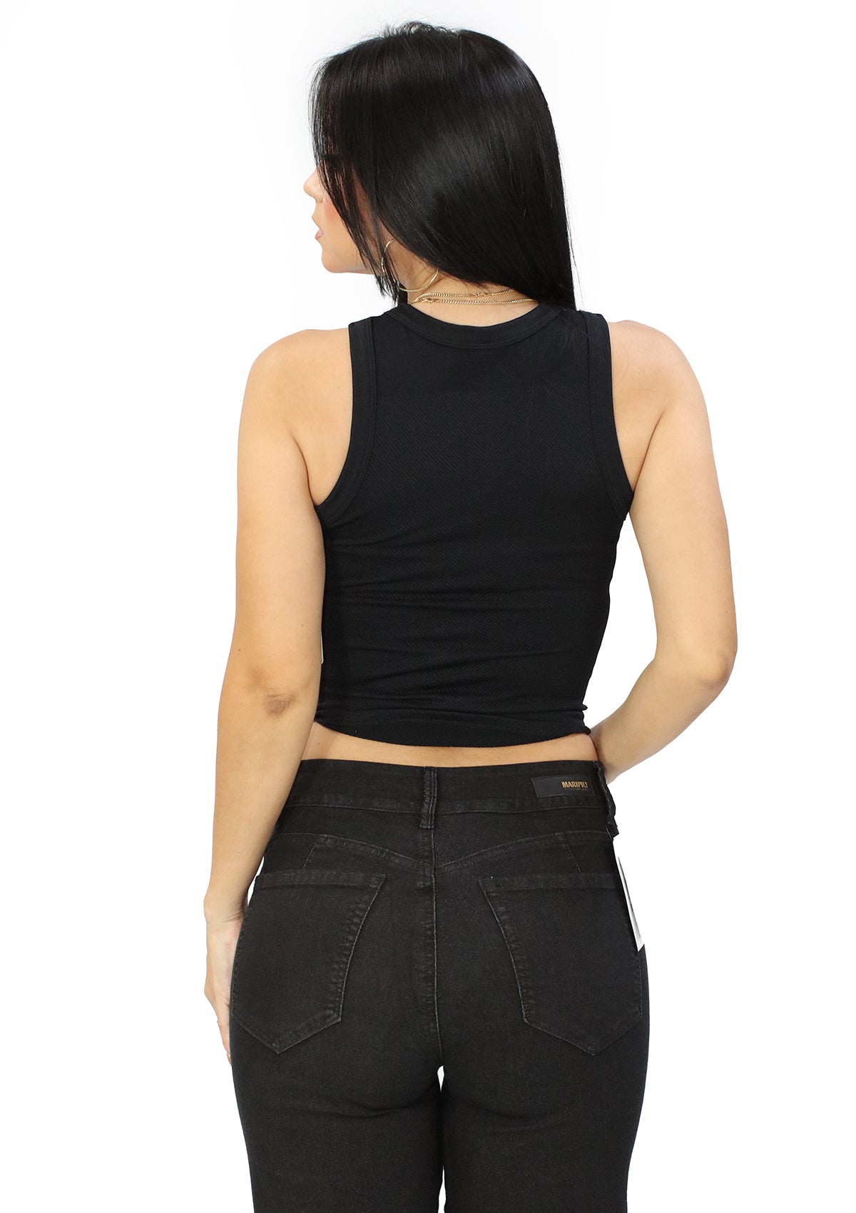 SU-PT-49 Black Top de Mujer