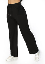 SU-SP-701-S Black Pantalon Straight Leg de Mujer