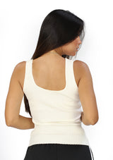 TI-MN-1810 Cream Blusa de Mujer