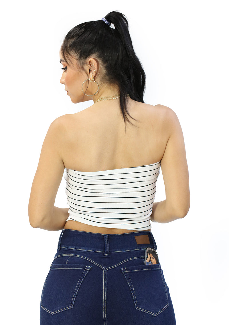 TI-MN-3870A White Blusa de Mujer