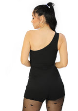 TI-MP-1537B Black Romper de Mujer