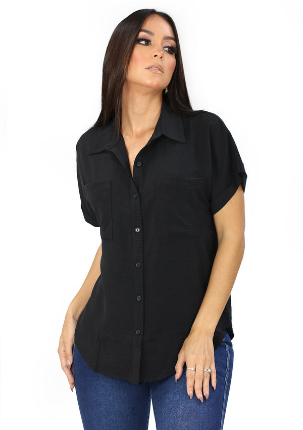 TITT2082N Black Blusa de Mujer