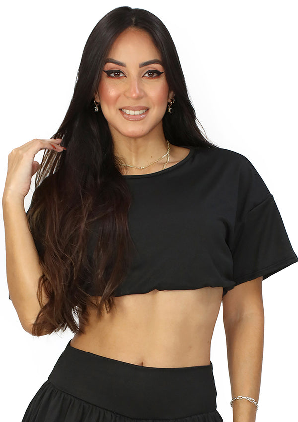 TI-WN-11060 Black Blusa de Mujer