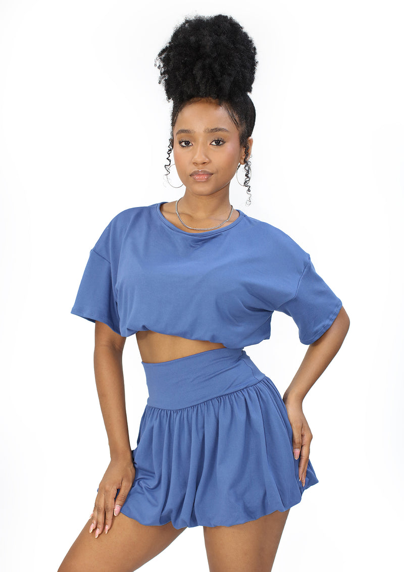 TI-WN-11060 Blue Blusa de Mujer