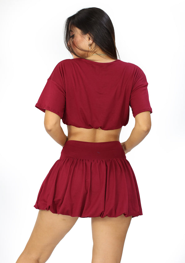 TI-WN-11060 Wine Blusa de Mujer