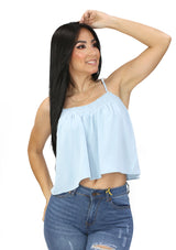 TI-WN-11801 LT Blue Blusa de Mujer