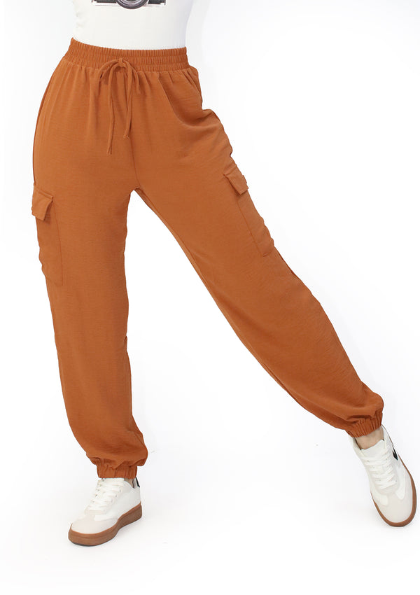 TI-WP-8456 Camel Pantalón de Mujer