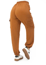 TI-WP-8456 Camel Pantalón de Mujer