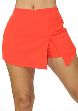 TIWP8561 Orange Falda Pantalón de Mujer