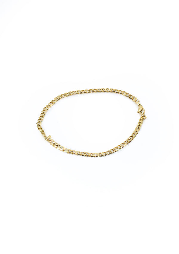 TR-1336-E Gold Tobillera de Mujer